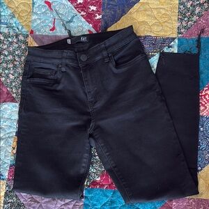 EUC Kut from the Kloth Donna black jeans